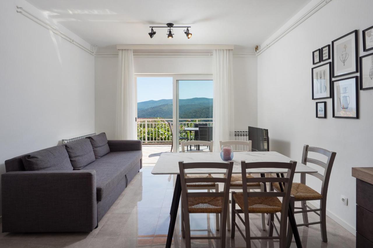 Marina Apartment Rabac Bagian luar foto